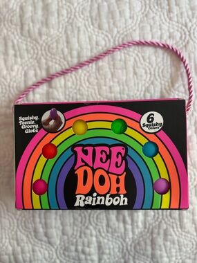 Rainboh Squishy Toy Set – Pink Rainbow Pack